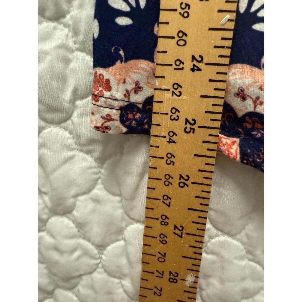 NWT French Grey Stitch Fix Multicolor Floral Paisley Fabric Midi Dress XL - Picture 5 of 5